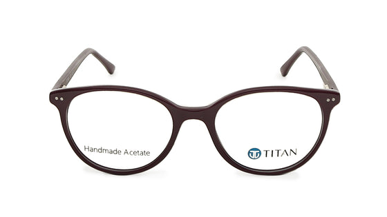 Round Rimmed Women Eyeglasses (TC1021WFP3SBGV|50)