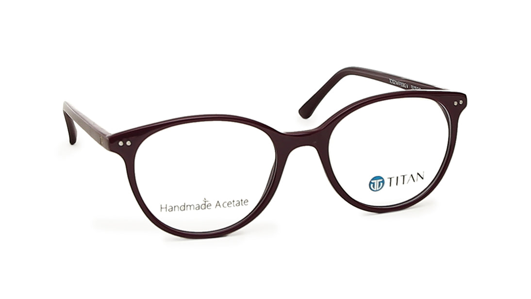 Round Rimmed Women Eyeglasses (TC1021WFP3SBGV|50)