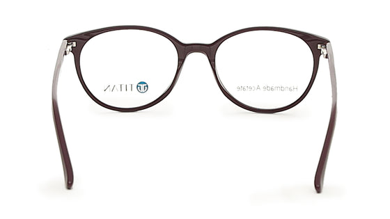 Round Rimmed Women Eyeglasses (TC1021WFP3SBGV|50)