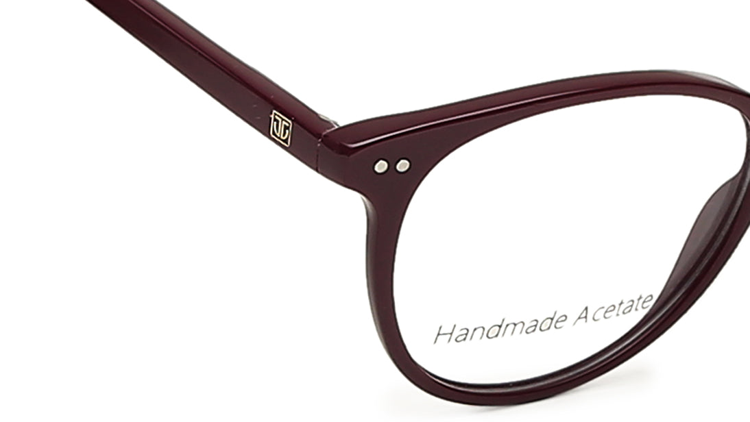 Round Rimmed Women Eyeglasses (TC1021WFP3SBGV|50)