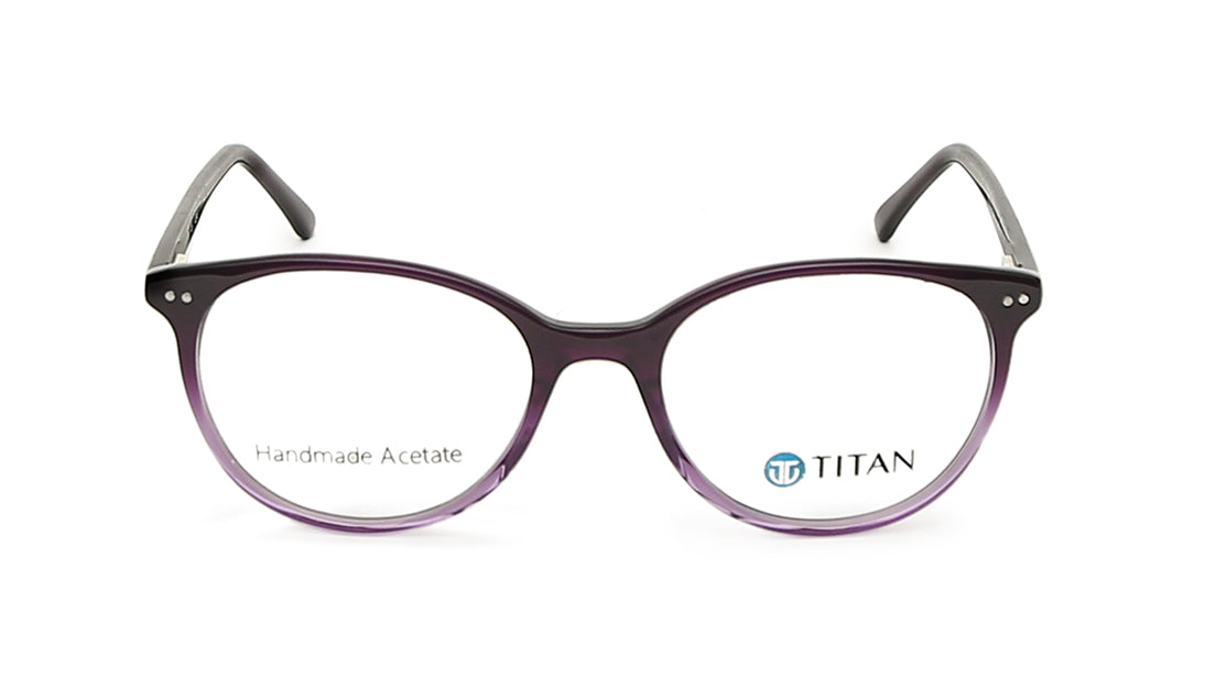 Round Rimmed Women Eyeglasses (TC1021WFP5SBKV|50)