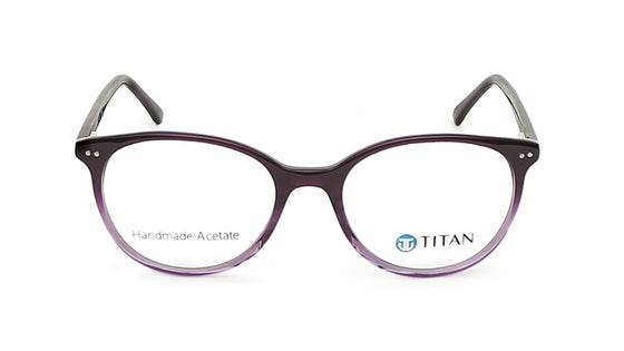 Round Rimmed Women Eyeglasses (TC1021WFP5SBKV|50)