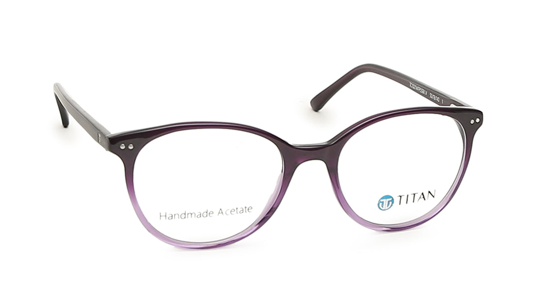 Round Rimmed Women Eyeglasses (TC1021WFP5SBKV|50)