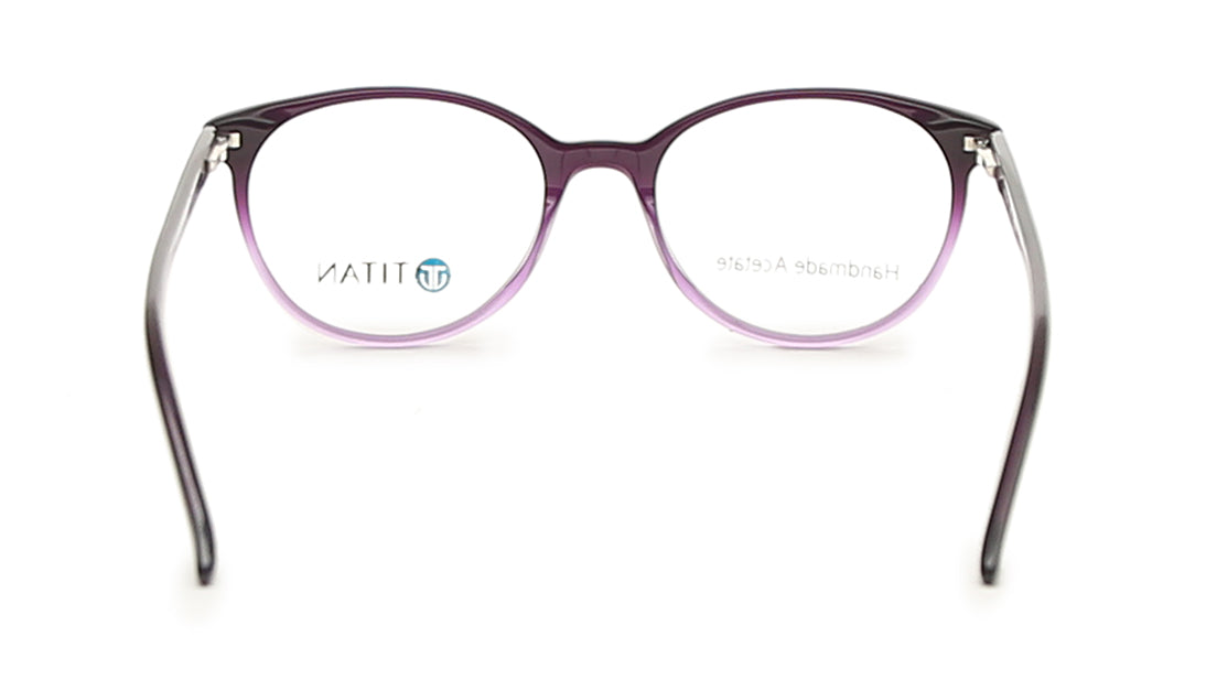 Round Rimmed Women Eyeglasses (TC1021WFP5SBKV|50)