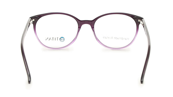 Round Rimmed Women Eyeglasses (TC1021WFP5SBKV|50)