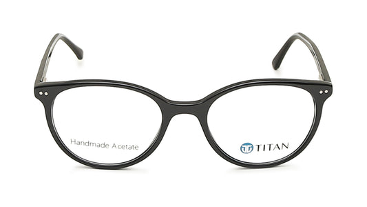 Round Rimmed Women Eyeglasses (TC1022WFP2MBKV|50)