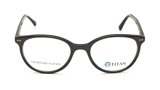 Round Rimmed Women Eyeglasses (TC1022WFP2MBKV|50)