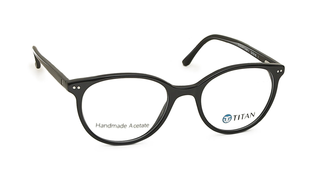 Round Rimmed Women Eyeglasses (TC1022WFP2MBKV|50)