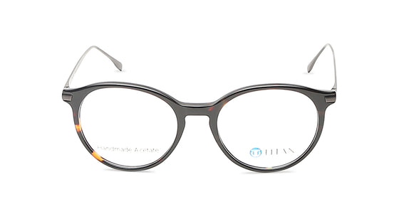 Round Rimmed Men Eyeglasses (TC1036MFC1SV|49)