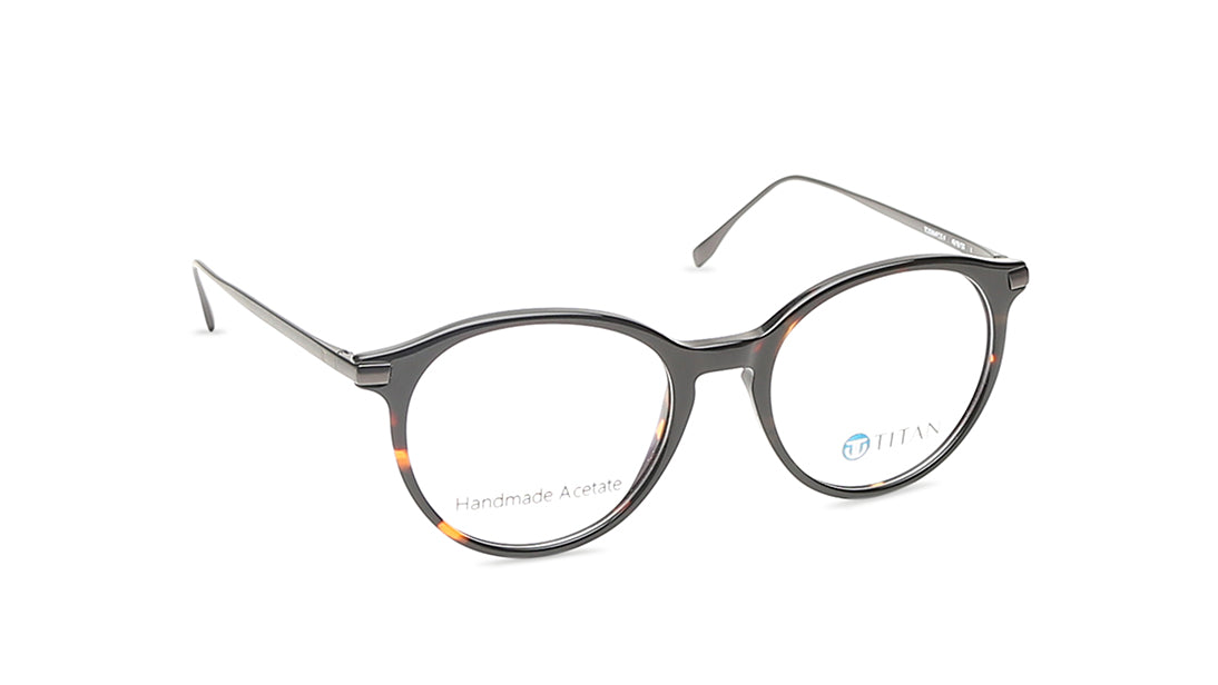 Round Rimmed Men Eyeglasses (TC1036MFC1SV|49)