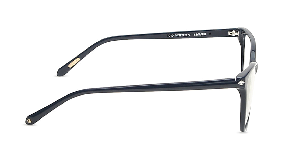 Blue Cateye Rimmed Eyeglasses  (TC1044WFP3LBLV|53)