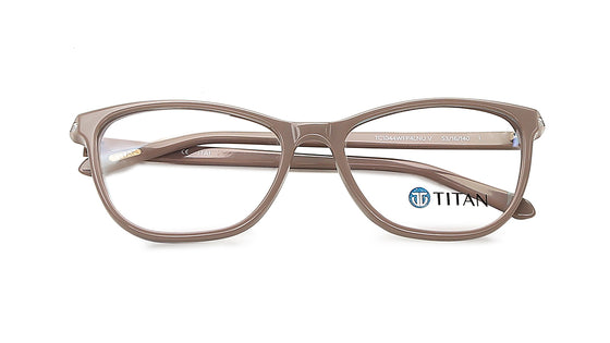 Nude Cateye Rimmed Eyeglasses  (TC1044WFP4LNUV|53)