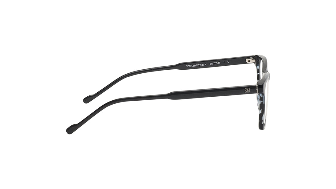 Black Square Men Eyeglasses (TC1053MFP3SBLV|50)