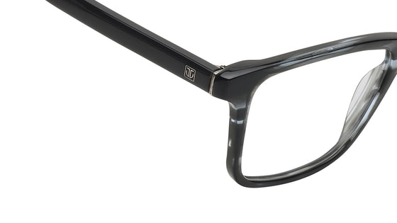 Black Square Men Eyeglasses (TC1053MFP3SBLV|50)