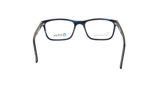 Blue Rectangle Men Eyeglasses (TC1058MFP2MBLV|53)