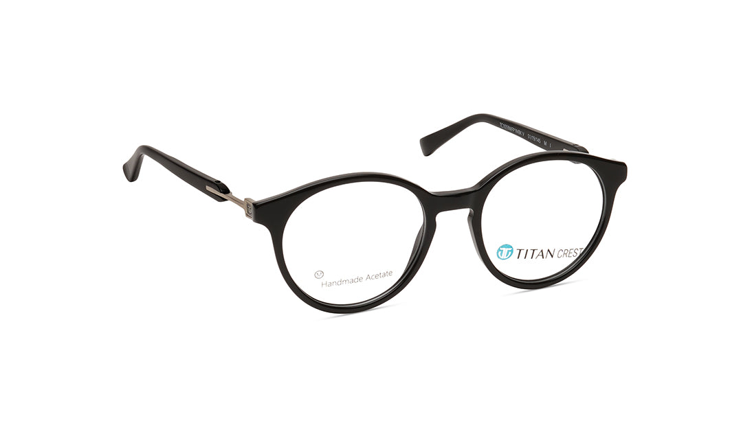 Black Round Women Eyeglasses (TC1059WFP1MBKV|51)