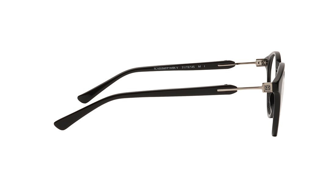 Black Round Women Eyeglasses (TC1059WFP1MBKV|51)