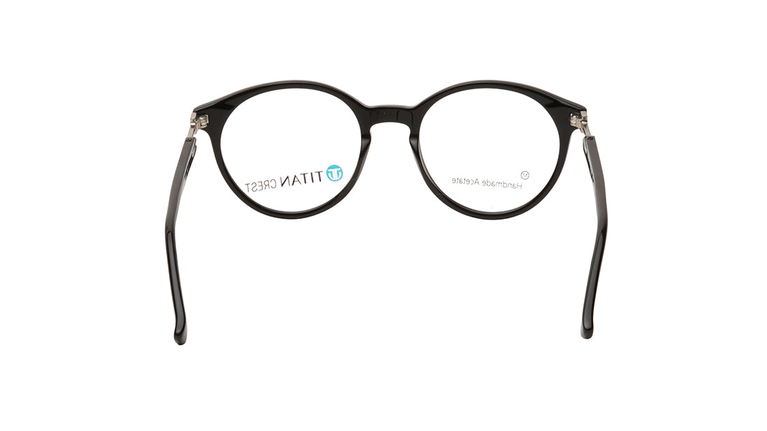 Black Round Women Eyeglasses (TC1059WFP1MBKV|51)