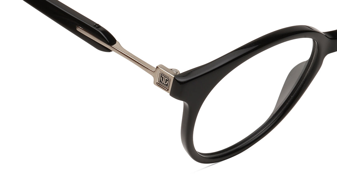 Black Round Women Eyeglasses (TC1059WFP1MBKV|51)