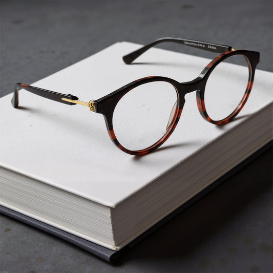 Brown Round Women Eyeglasses (TC1059WFP2MBRV|51)