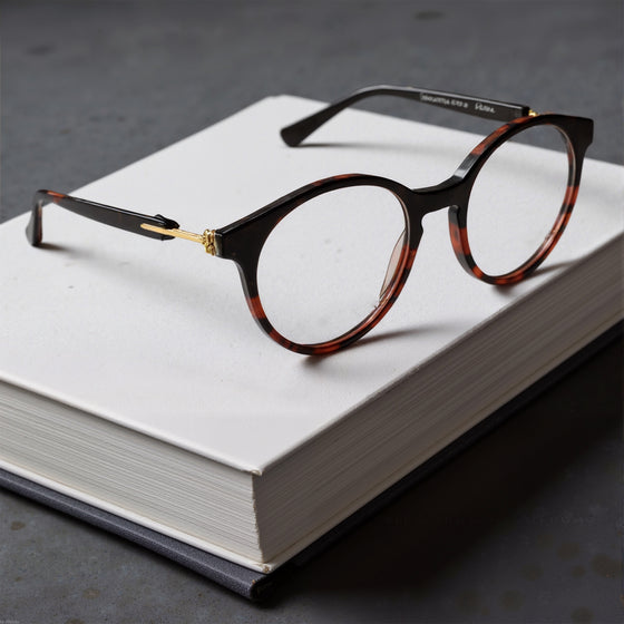 Brown Round Women Eyeglasses (TC1059WFP2MBRV|51)