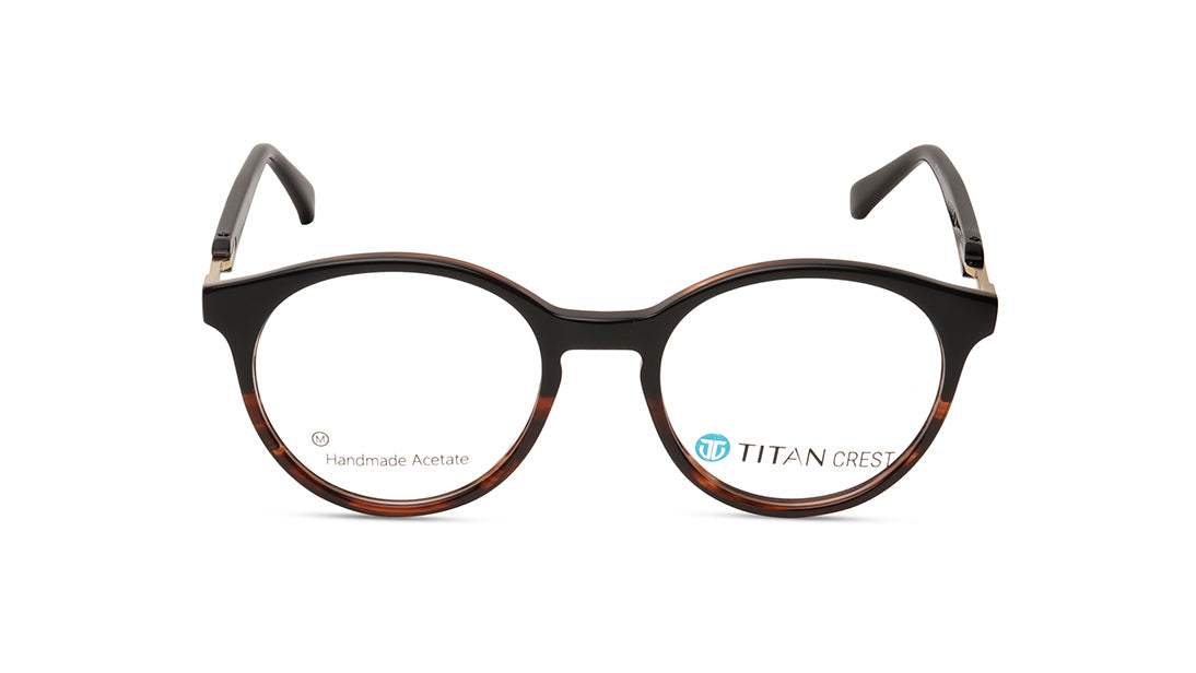 Brown Round Women Eyeglasses (TC1059WFP2MBRV|51)
