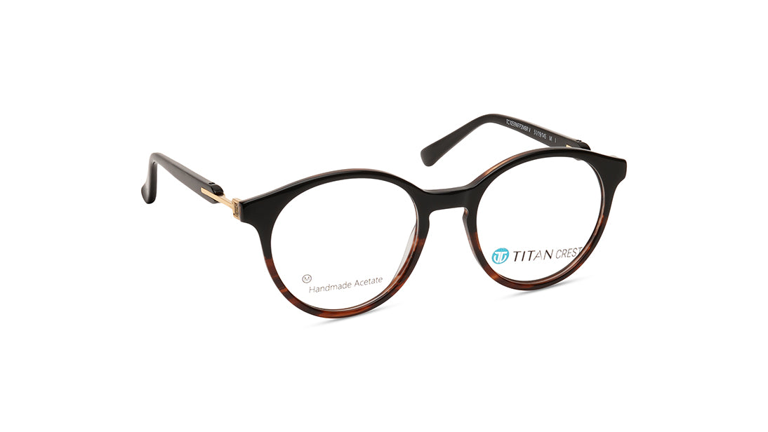 Brown Round Women Eyeglasses (TC1059WFP2MBRV|51)