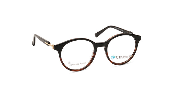Brown Round Women Eyeglasses (TC1059WFP2MBRV|51)