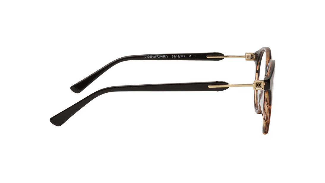 Brown Round Women Eyeglasses (TC1059WFP2MBRV|51)
