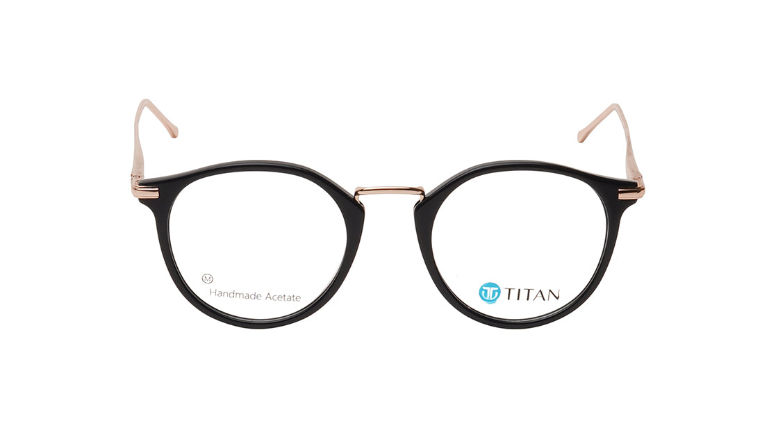 Blue Round Women Eyeglasses (TC1062WFP1MBLV|50)
