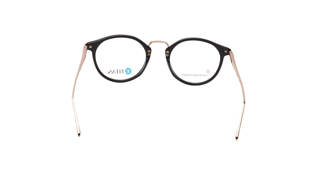 Blue Round Women Eyeglasses (TC1062WFP1MBLV|50)