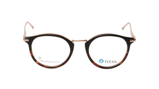 Brown Round Women Eyeglasses (TC1062WFP2MBRV|50)