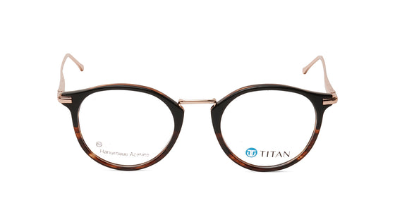 Brown Round Women Eyeglasses (TC1062WFP2MBRV|50)