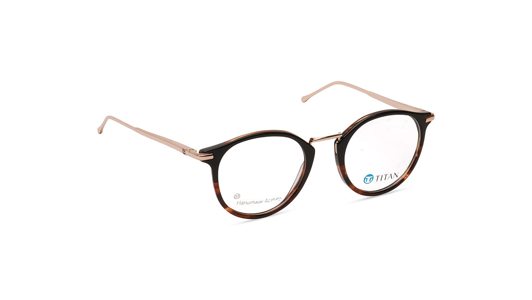Brown Round Women Eyeglasses (TC1062WFP2MBRV|50)