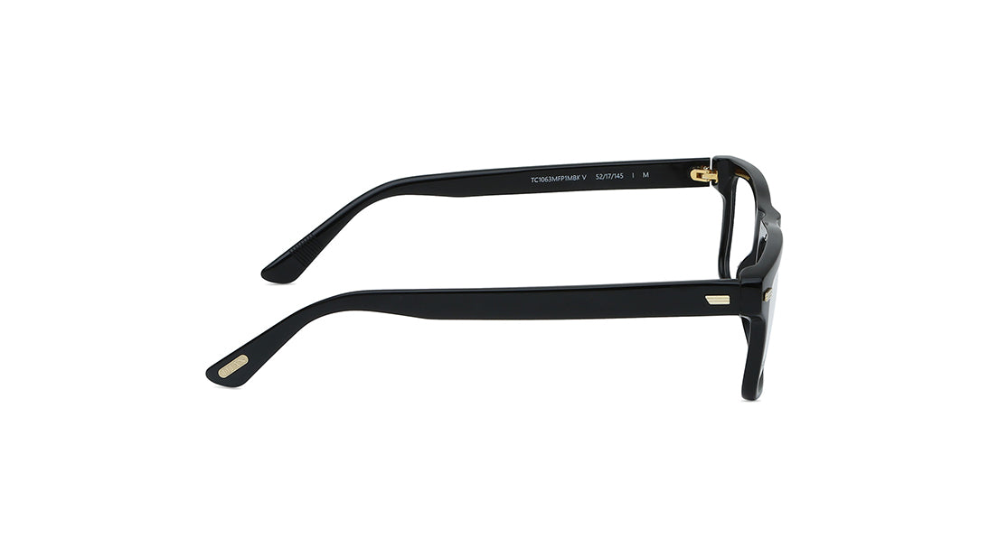 Black Rectangle Men Eyeglasses (TC1063MFP1MBKV|52)