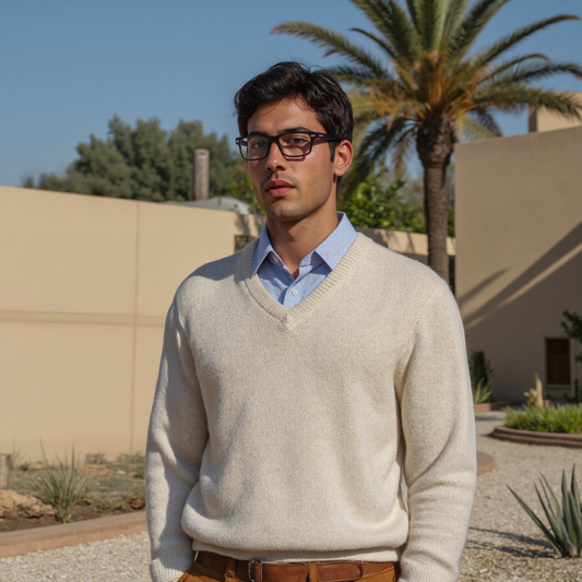 Brown Rectangle Men Eyeglasses (TC1063MFP2MBRV|52)