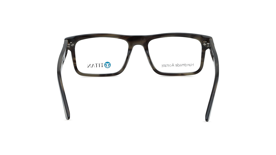 Green Rectangle Men Eyeglasses (TC1063MFP3MGNV|52)