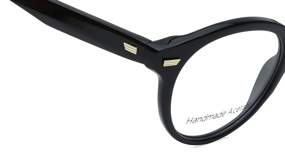Black Round Men Eyeglasses (TC1065MFP1MBKV|52)