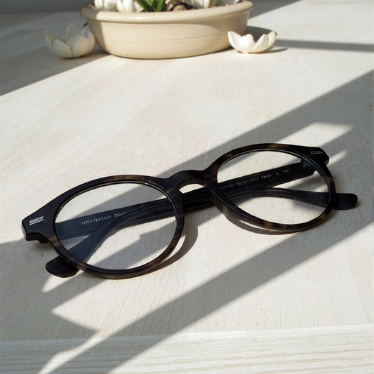 Green Round Men Eyeglasses (TC1065MFP3MGNV|52)