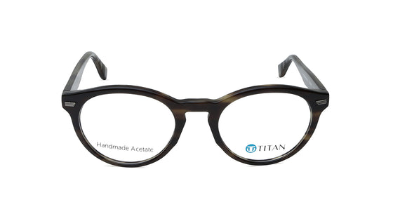 Green Round Men Eyeglasses (TC1065MFP3MGNV|52)