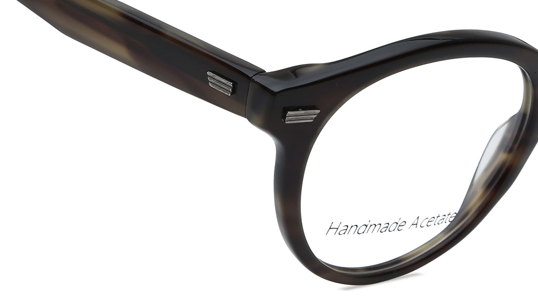 Green Round Men Eyeglasses (TC1065MFP3MGNV|52)