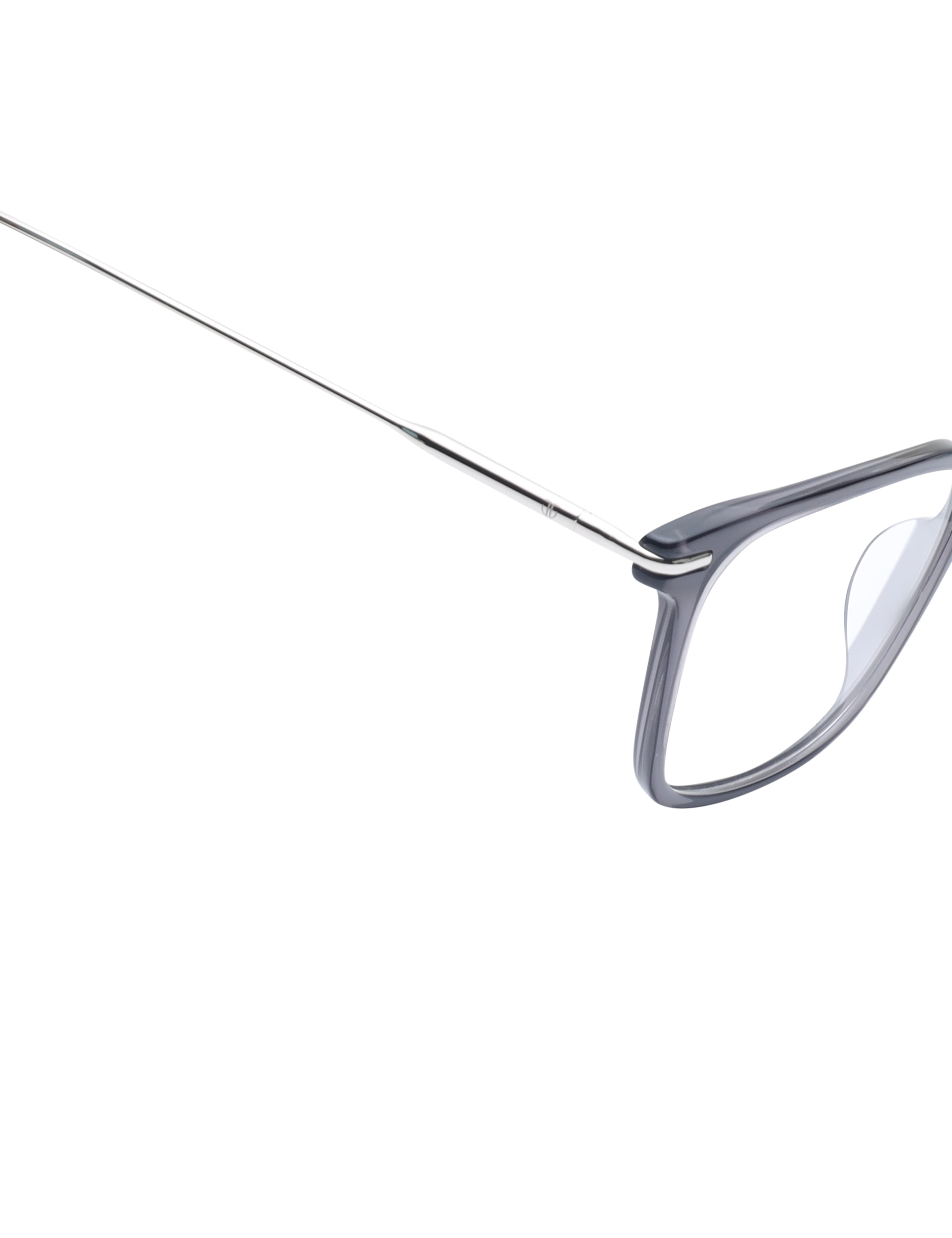 Grey Rimmed Unisex Eyeglasses (TC1073UFC3MGYV|51)