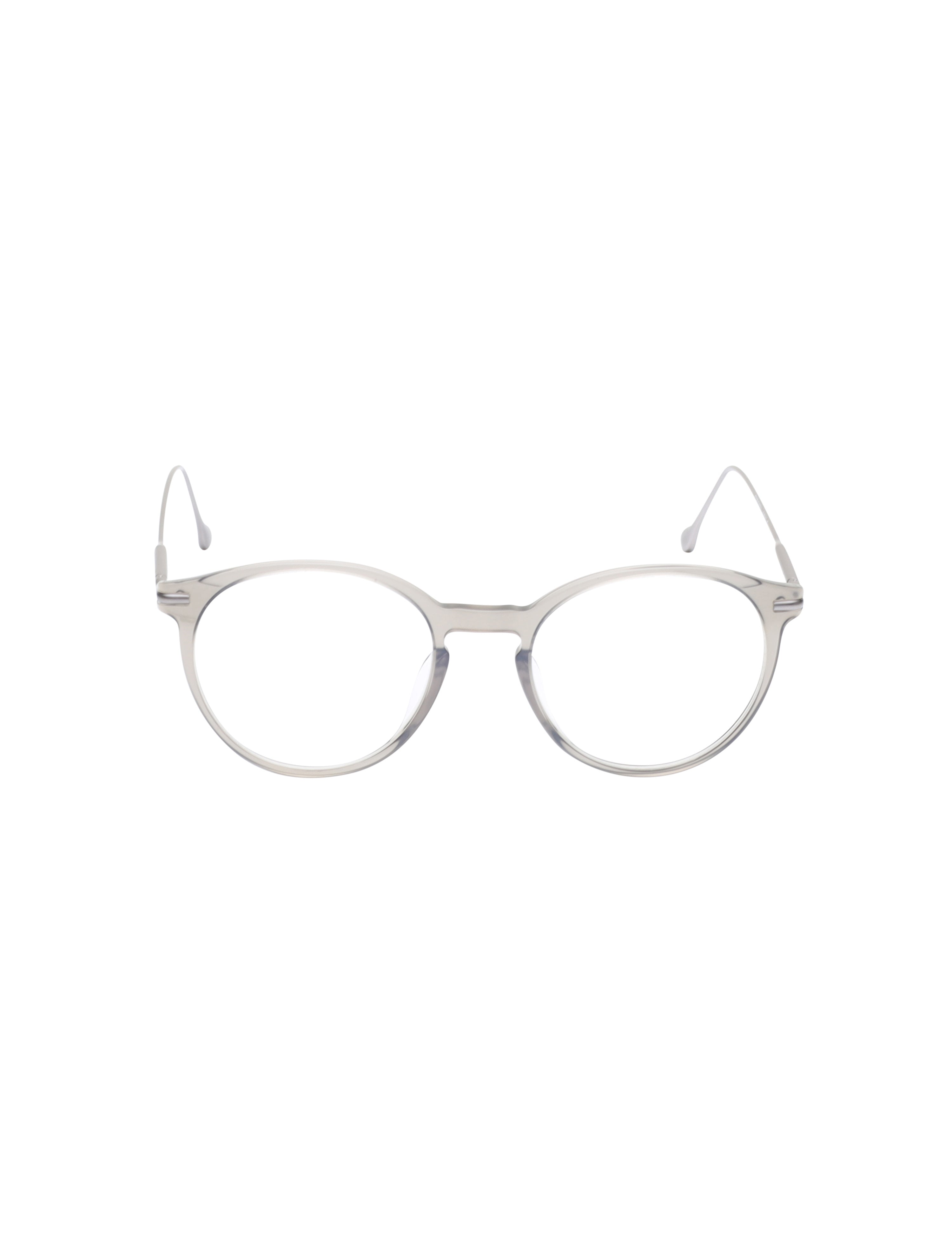 Grey Rimmed Unisex Eyeglasses (TC1074UFC4MGYV|53)