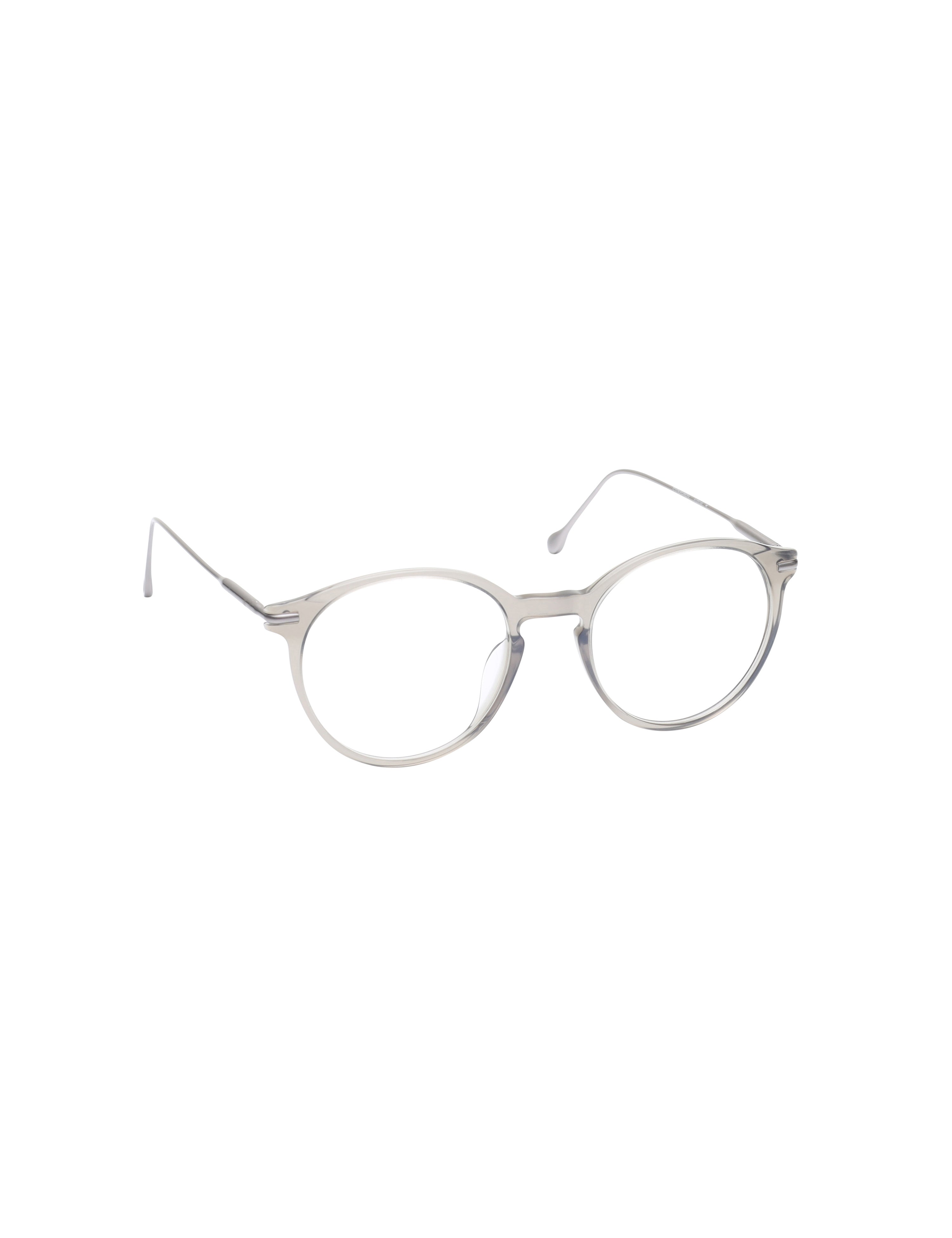 Grey Rimmed Unisex Eyeglasses (TC1074UFC4MGYV|53)