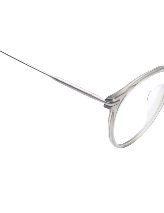 Grey Rimmed Unisex Eyeglasses (TC1074UFC4MGYV|53)