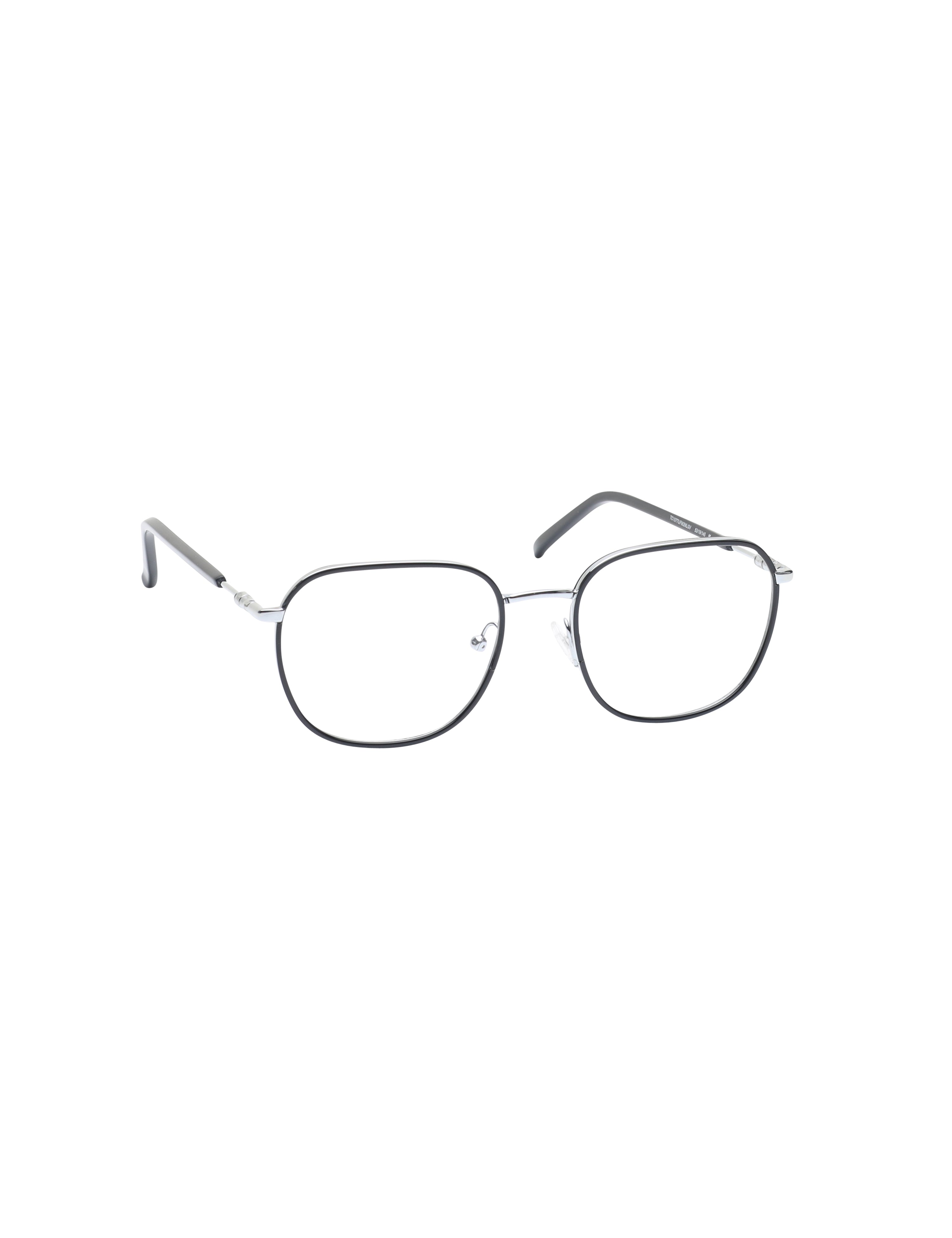 Grey Rimmed Unisex Eyeglasses (TC1077UFM2MLGV|53)