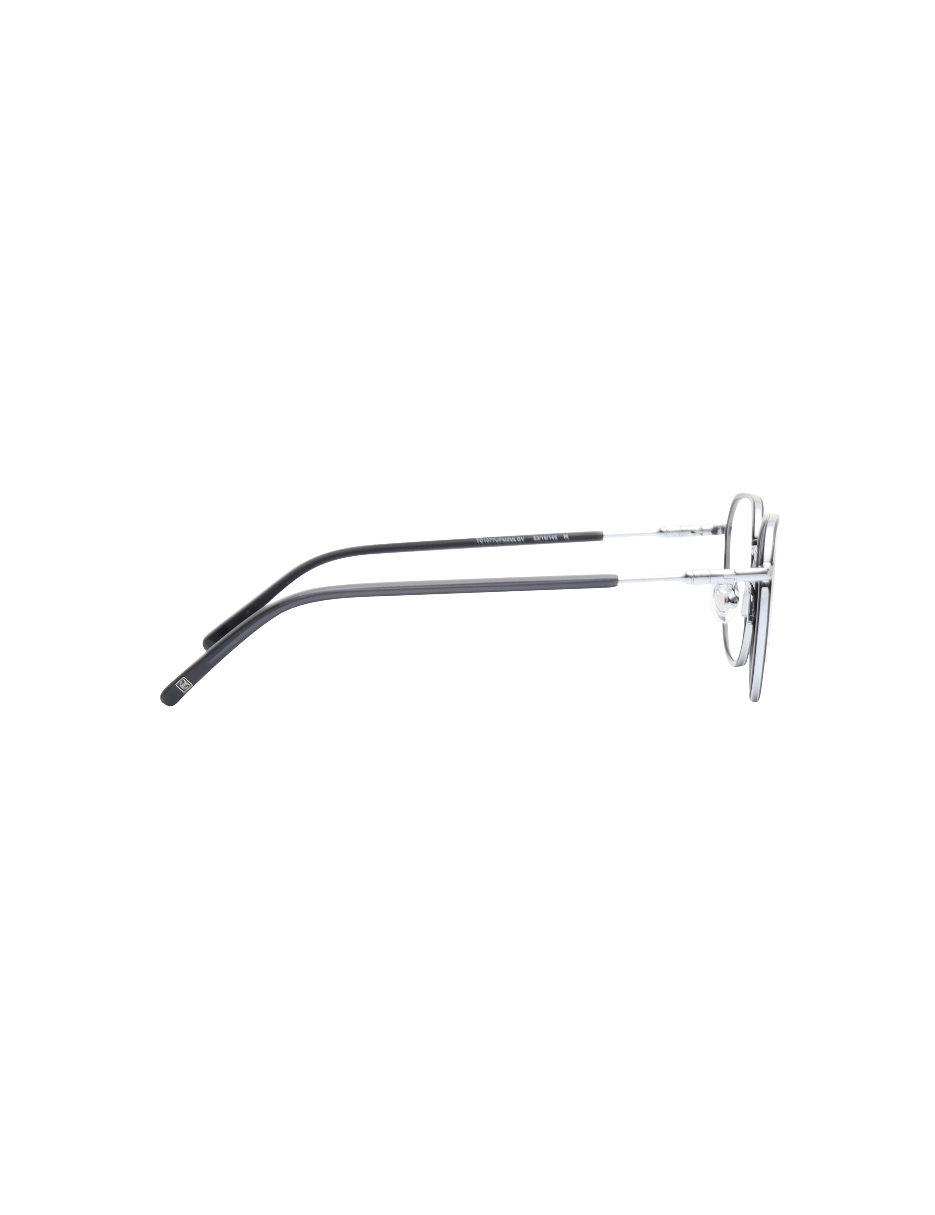 Grey Rimmed Unisex Eyeglasses (TC1077UFM2MLGV|53)