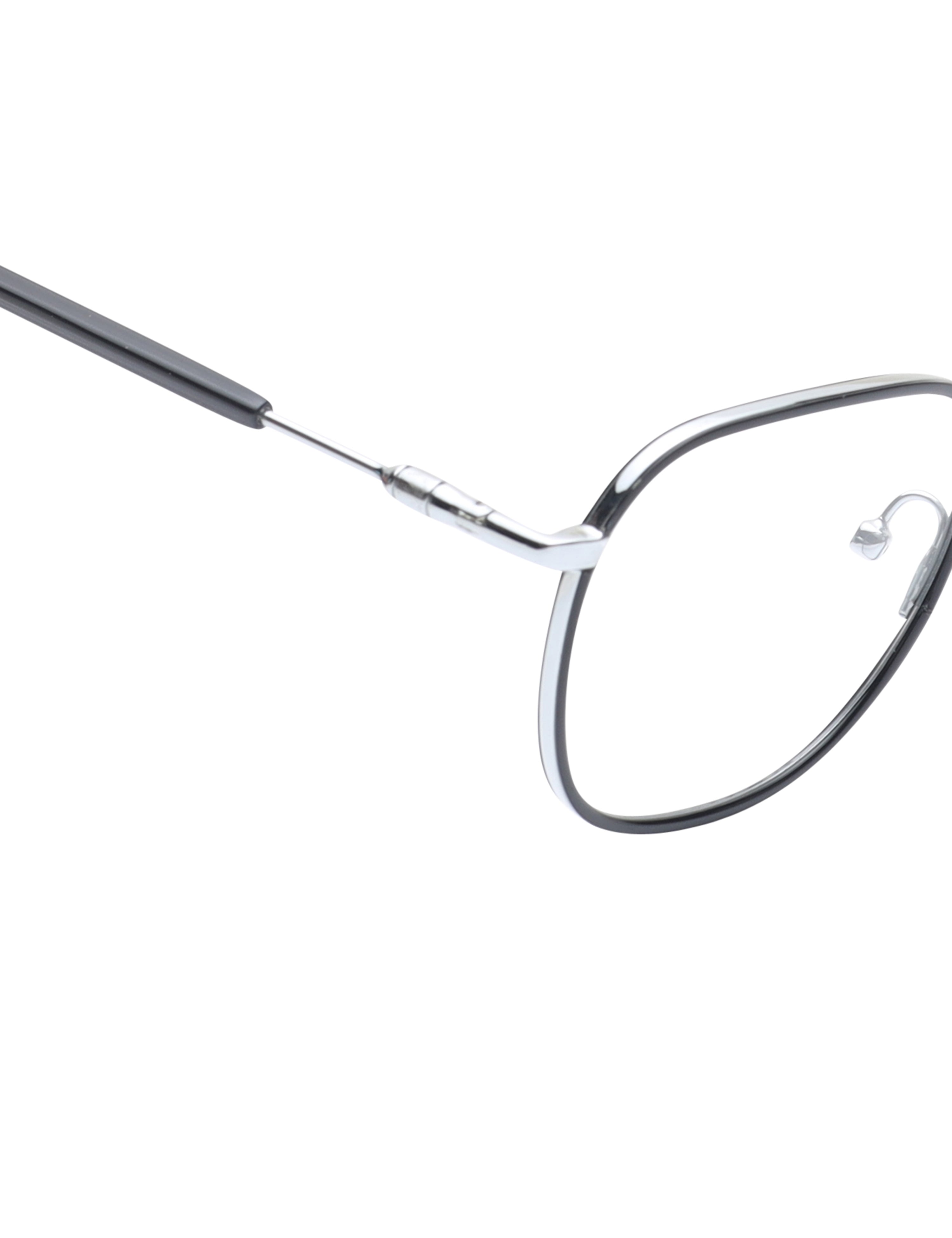 Grey Rimmed Unisex Eyeglasses (TC1077UFM2MLGV|53)