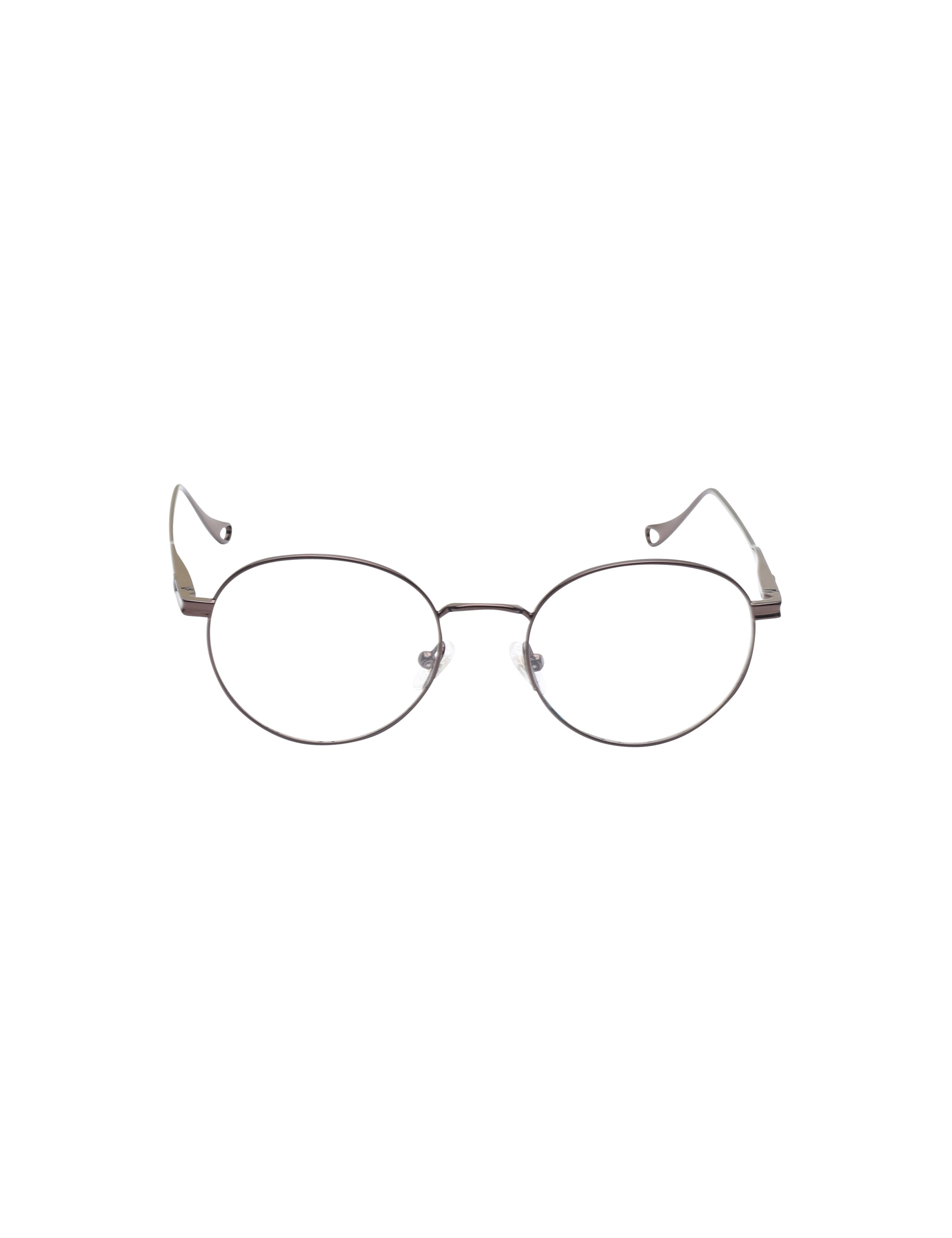 Brown Rimmed Unisex Eyeglasses