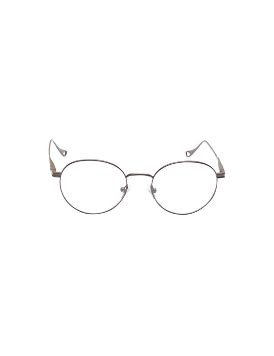 Brown Rimmed Unisex Eyeglasses